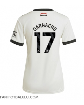 Manchester United Alejandro Garnacho #17 Tricou Fotbal Replică 2024-25 Femei Treilea